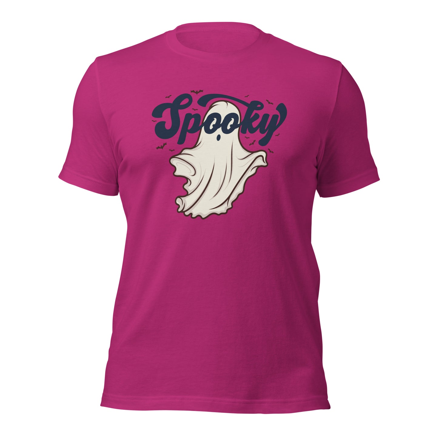 Spooky Ghost Halloween Creepy Boo Unisex Light Shirt