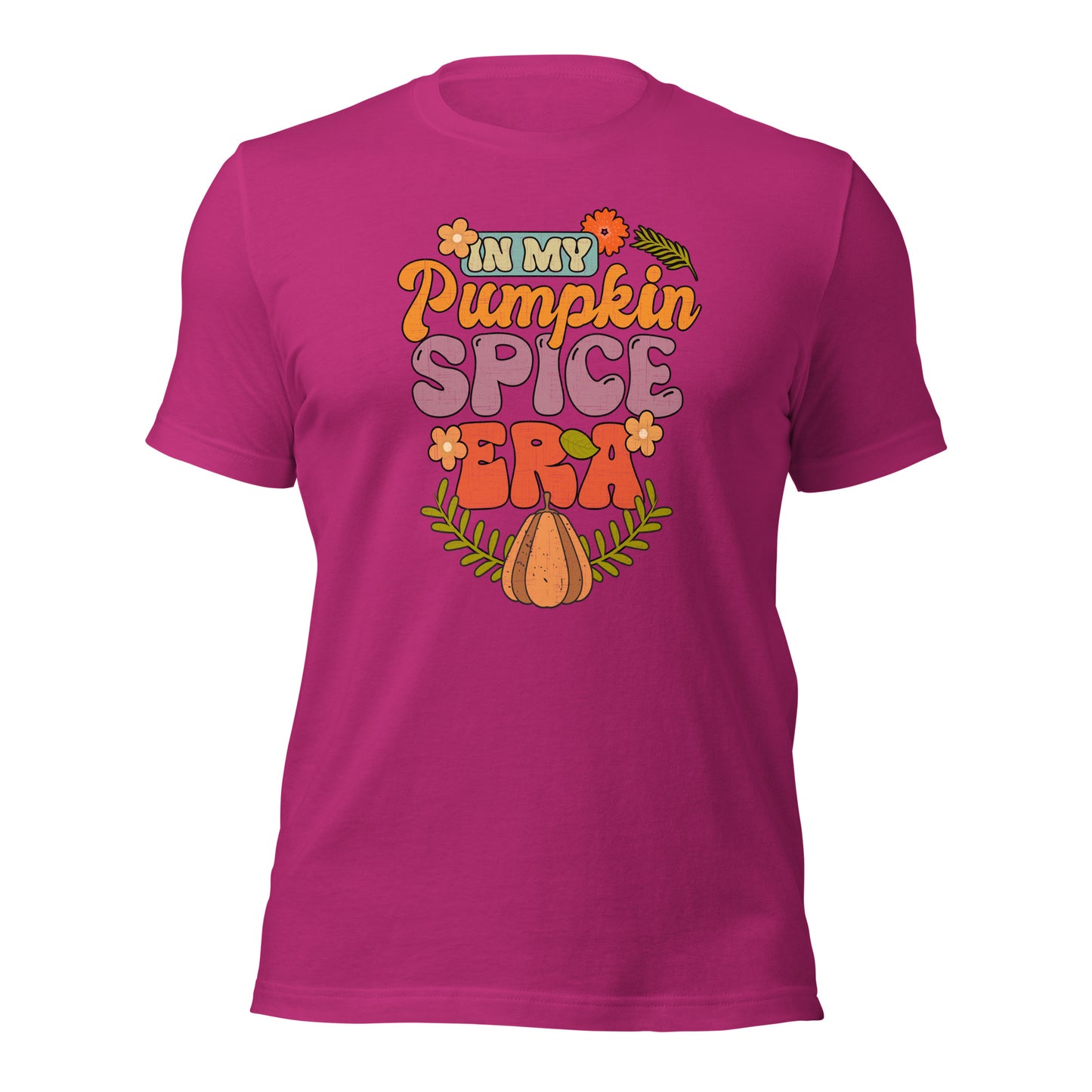 In My Pumpkin Spice Era Thanksgiving Humor Unisex Light Shirt