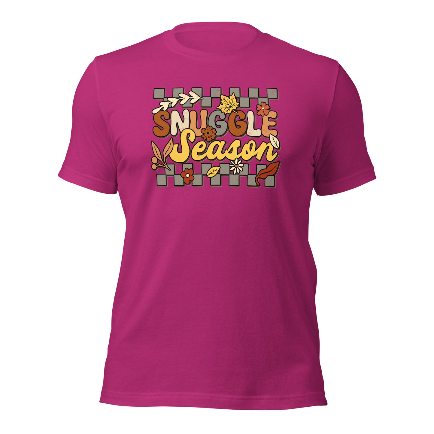 Snuggle Season Cozy Season Autumn Thanksgiving Unisex Light Shirt