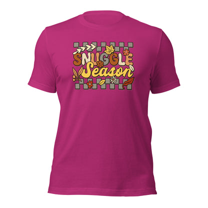 Snuggle Season Cozy Season Autumn Thanksgiving Unisex Light Shirt