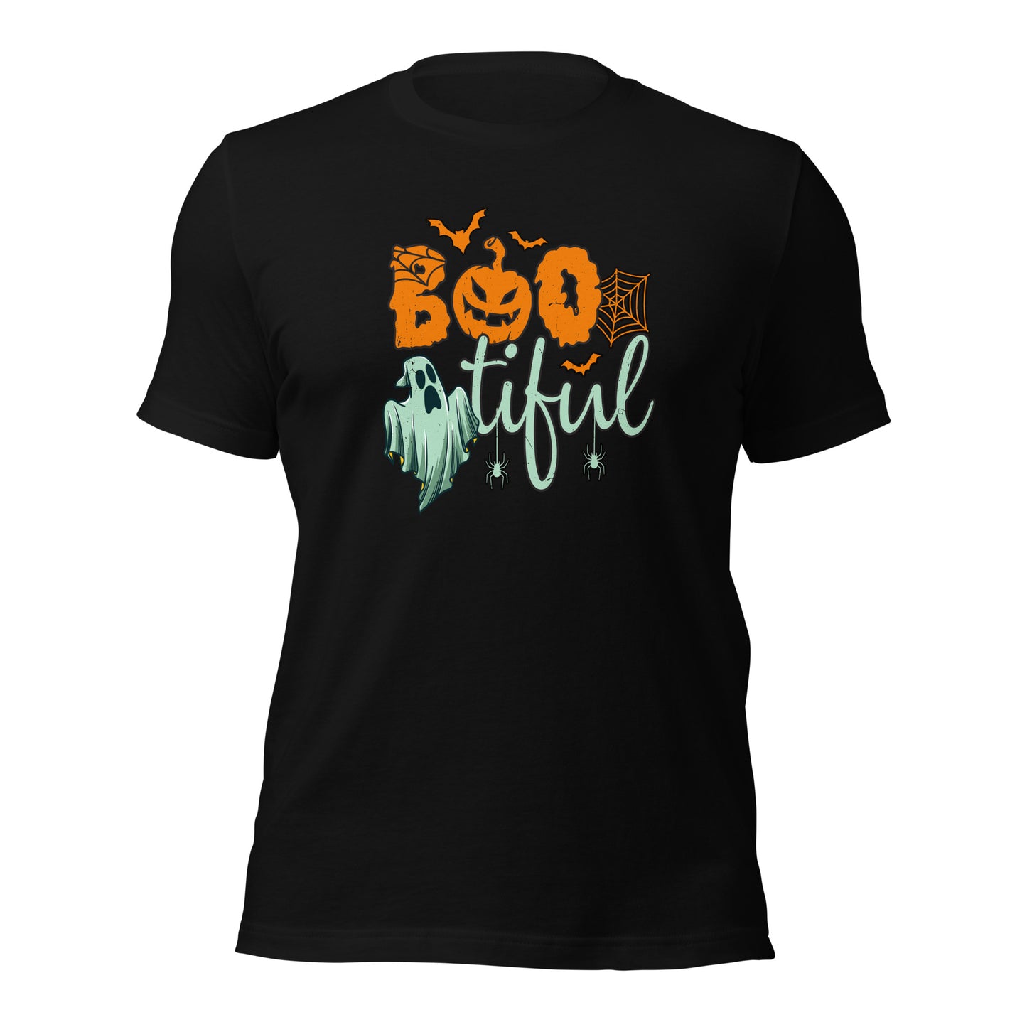 Boo-tiful Funny Scary Ghost Halloween Unisex Dark Shirt