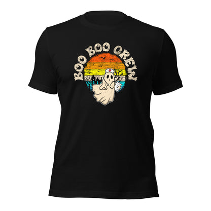 Boo Boo Crew Nurse Doctor Halloween Unisex Dark Shirt