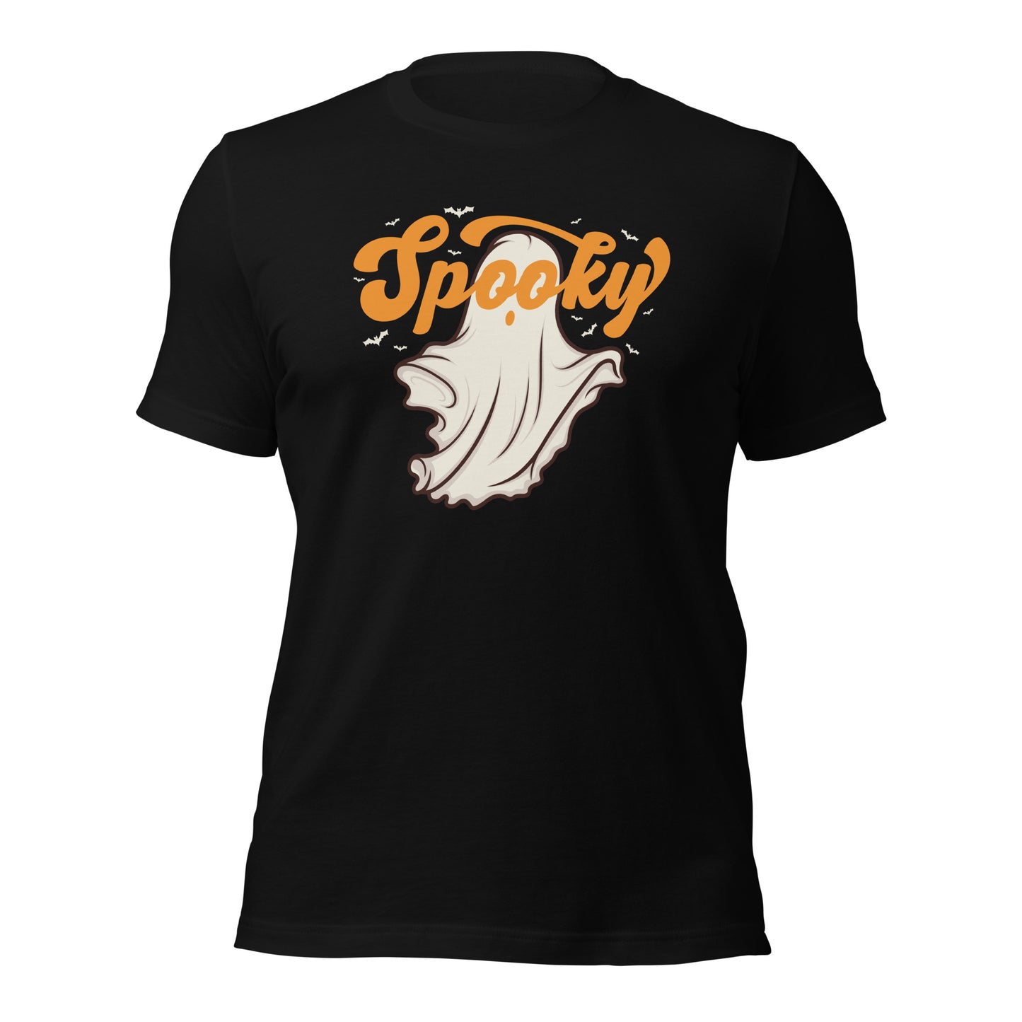 Spooky Ghost Halloween Creepy Boo Unisex Dark Shirt