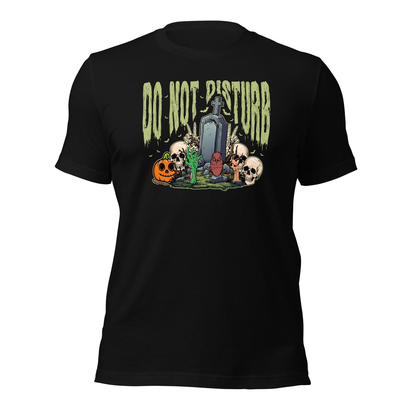 Do Not Disturb Creepy Cemetery Dead Lover Halloween Unisex Dark Shirt