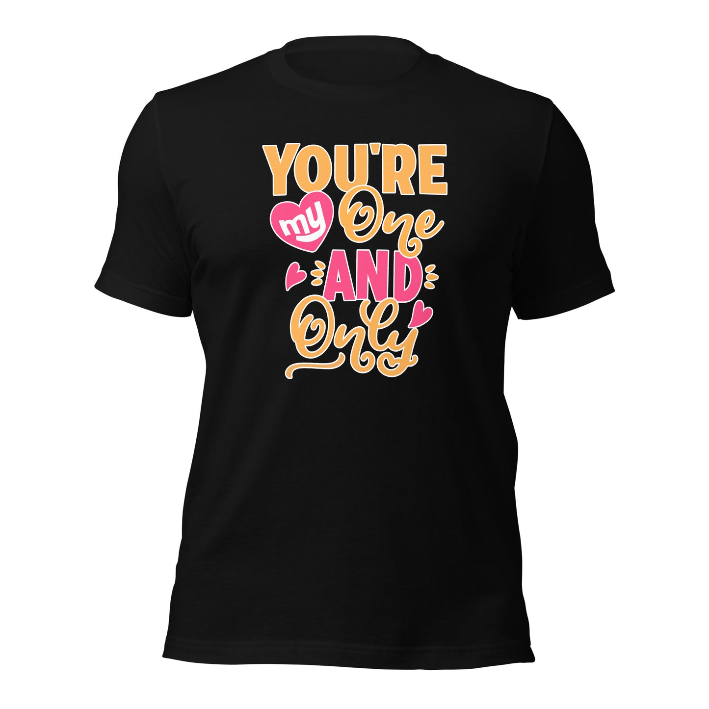 Married Couple Shirt, You're My One And Only Valentines Day Unisex Dark Shirt