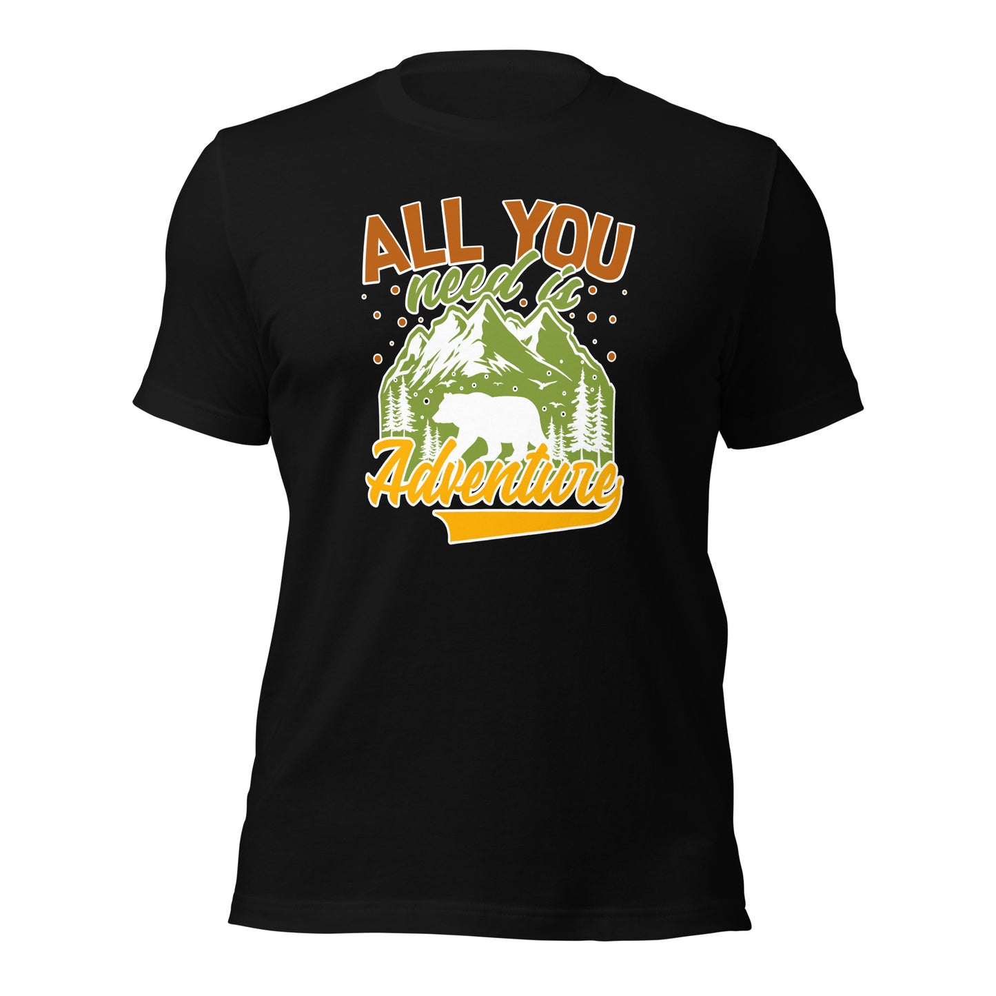 Valentines Day All You Need Is Adventure Unisex Dark Shirt