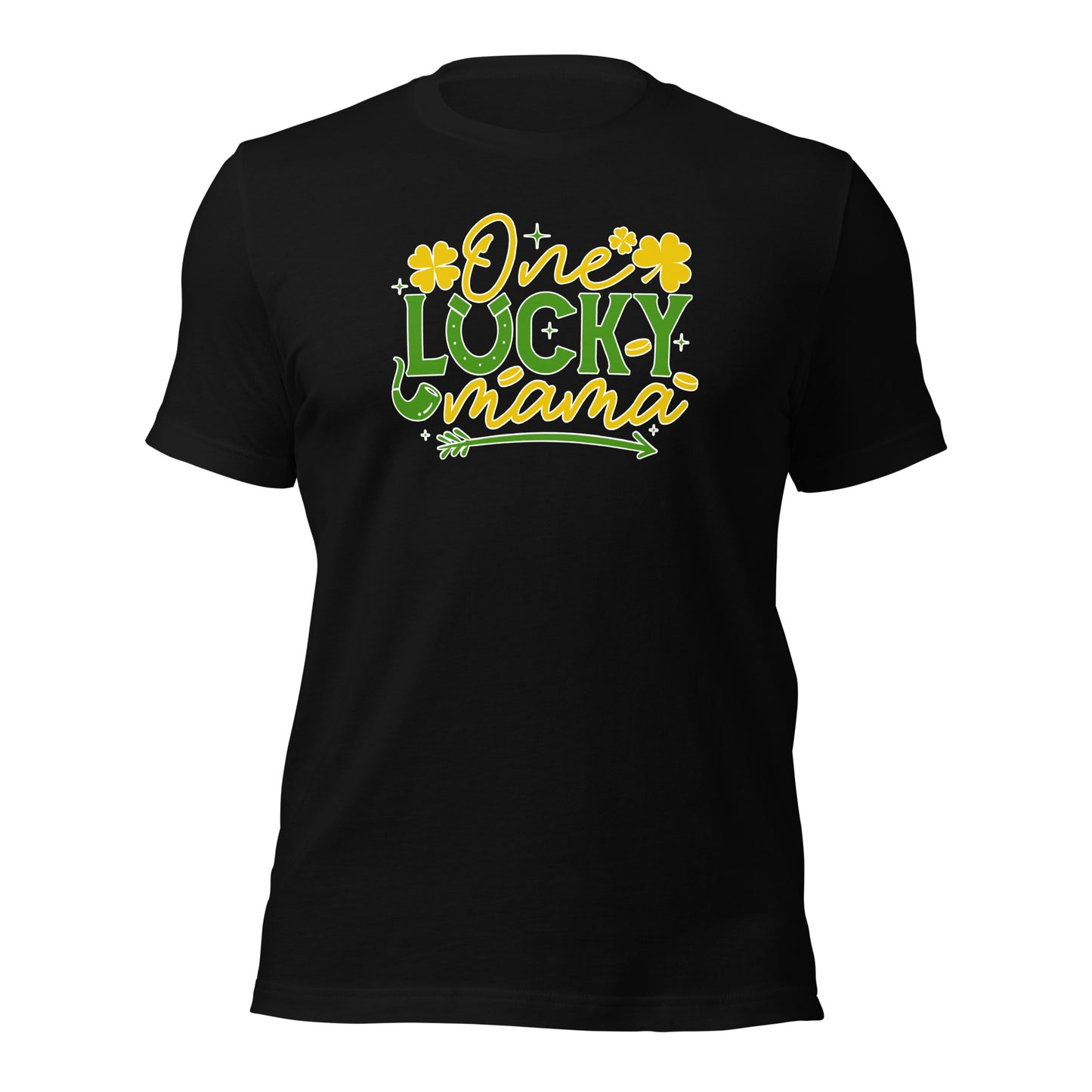 One Lucky Mama St. Pattys Lucky Day Unisex Dark Shirt