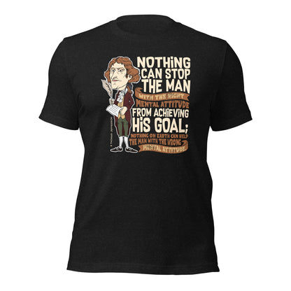 Thomas Jefferson Nothing Can Stop The Man Unisex Dark Shirt