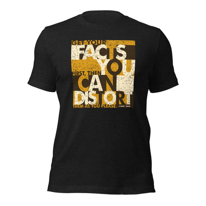 Get Your Facts Journalism Gift Vintage Unisex Dark Tee