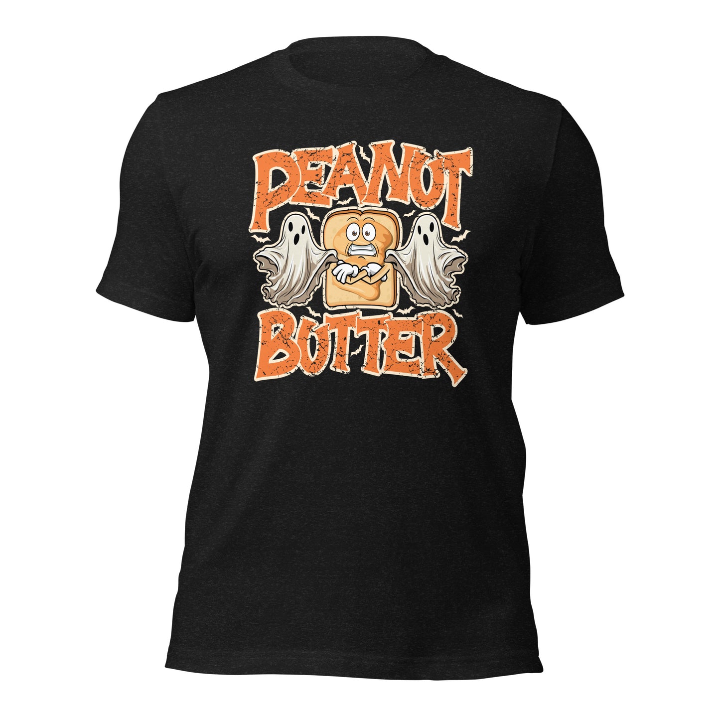 Halloween Peanut Butter Ghost & Butter Spooky Season Unisex Dark Tee