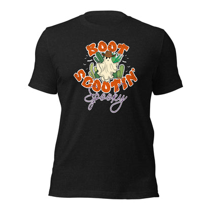 Boot Scootin Spooky Cowboy Western Spooky Halloween Unisex Dark Shirt