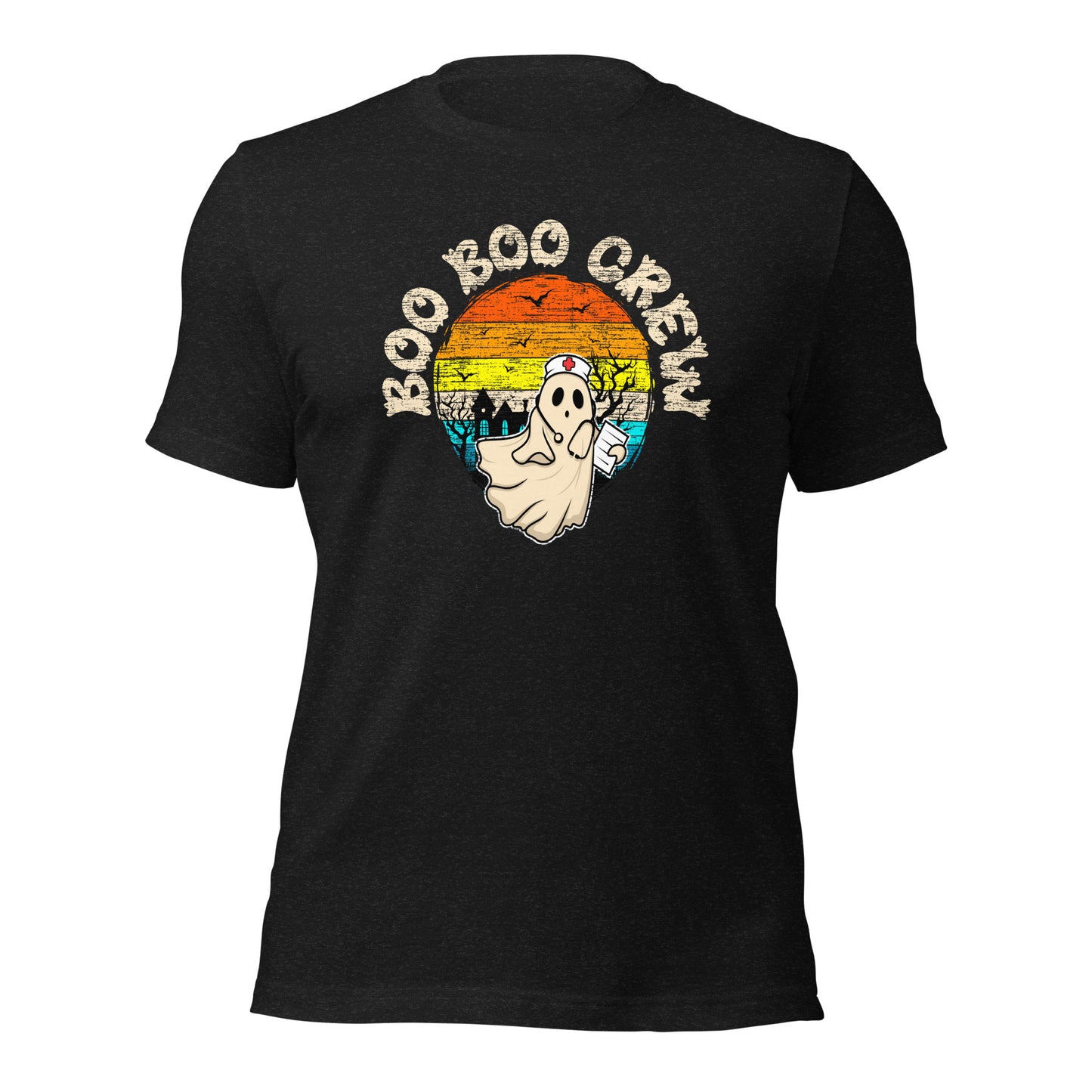 Boo Boo Crew Nurse Doctor Halloween Unisex Dark Shirt