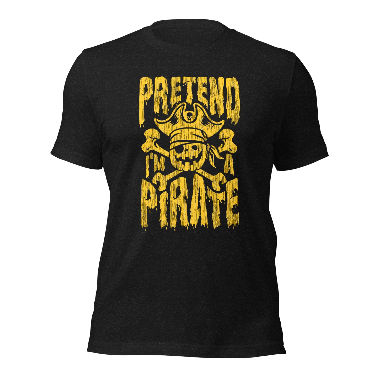 Pretend Pirate Buccaneer Halloween Pirate Unisex Dark Tee