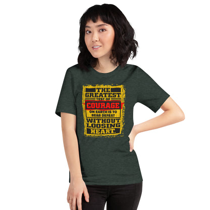 Robert Ingersoll The Greatest Test Of Courage Unisex Dark Shirt