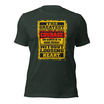 Robert Ingersoll The Greatest Test Of Courage Unisex Dark Shirt