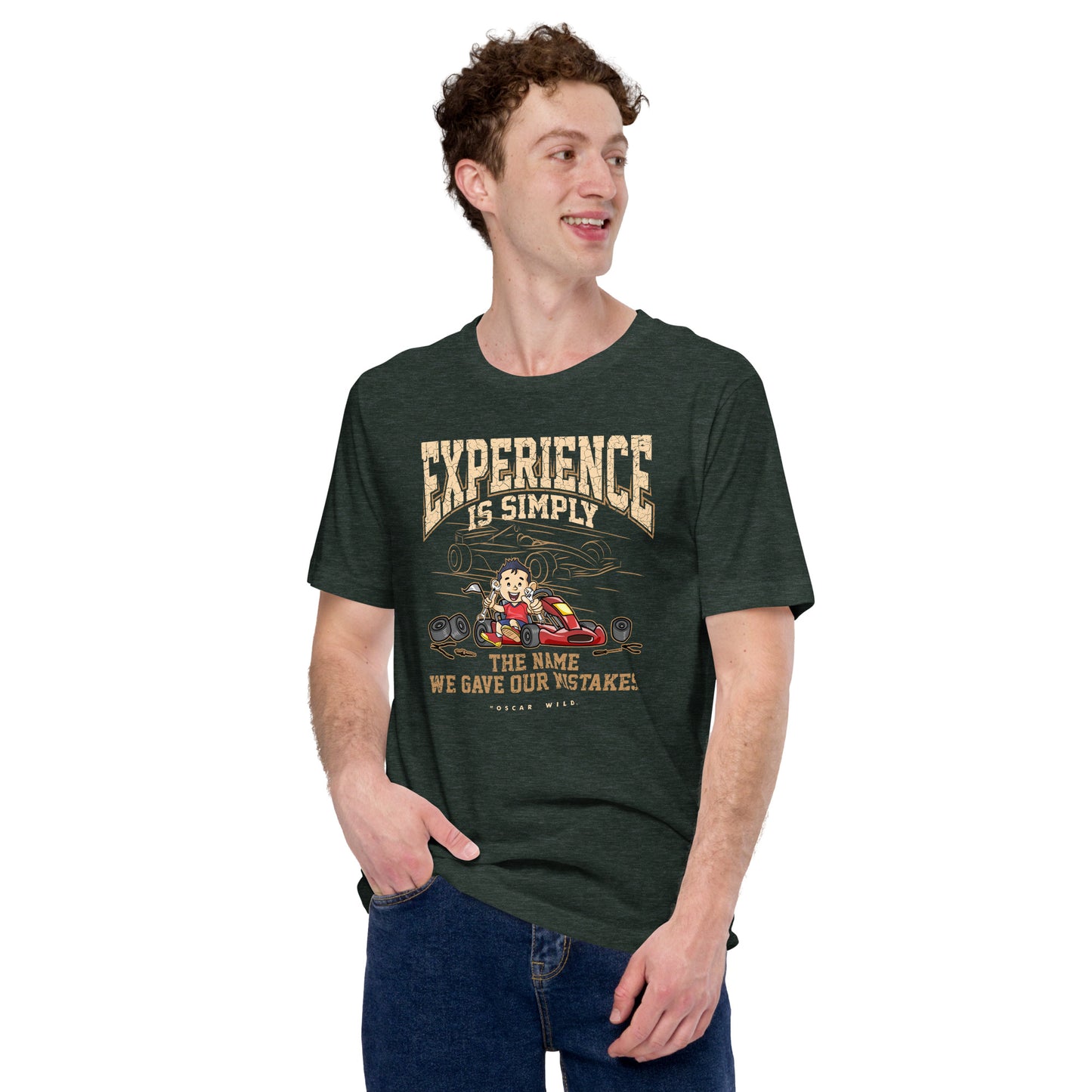 Mechanic Tee Experience Is Simply The Name We Gave Our Mistakes Unisex Dark Shirt