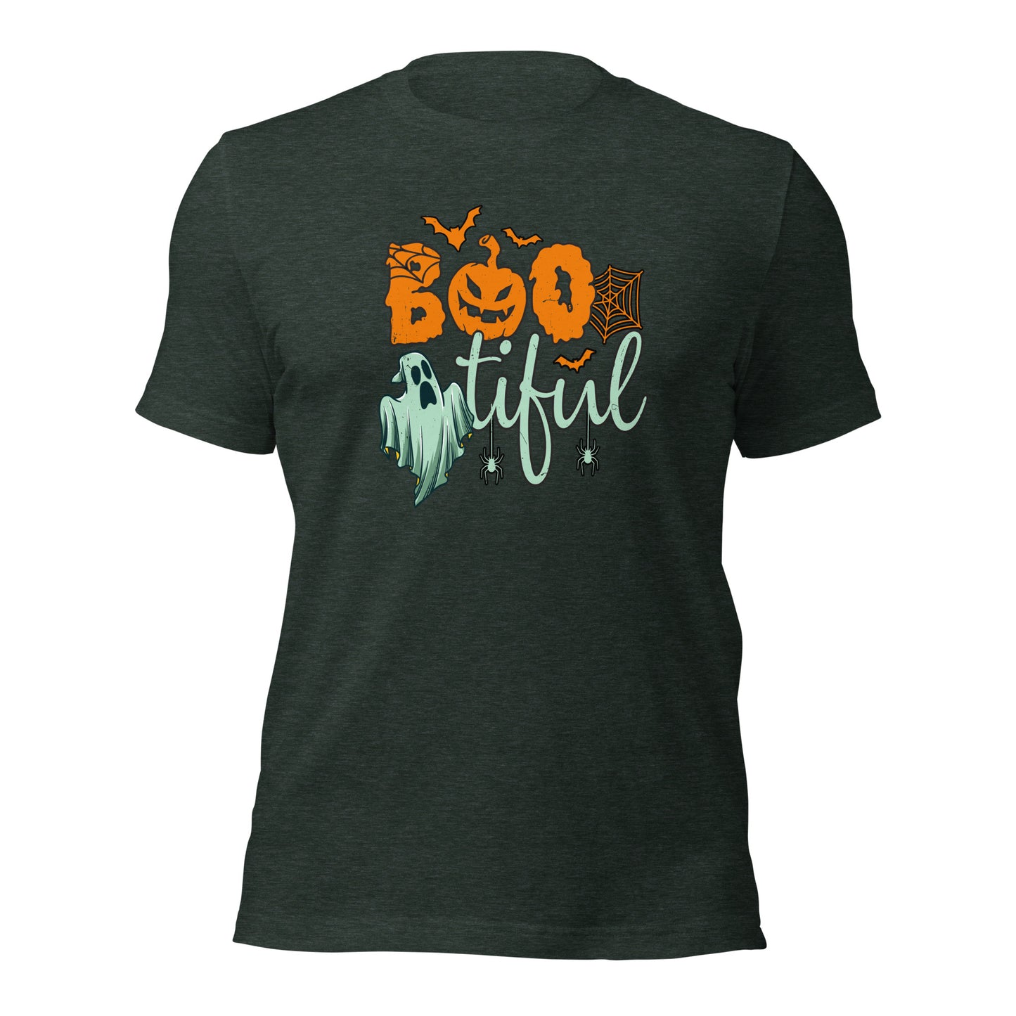 Boo-tiful Funny Scary Ghost Halloween Unisex Dark Shirt