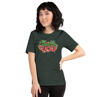 Faboolous Teacher Gift Idea For Teacher Halloween Unisex Dark Shirt