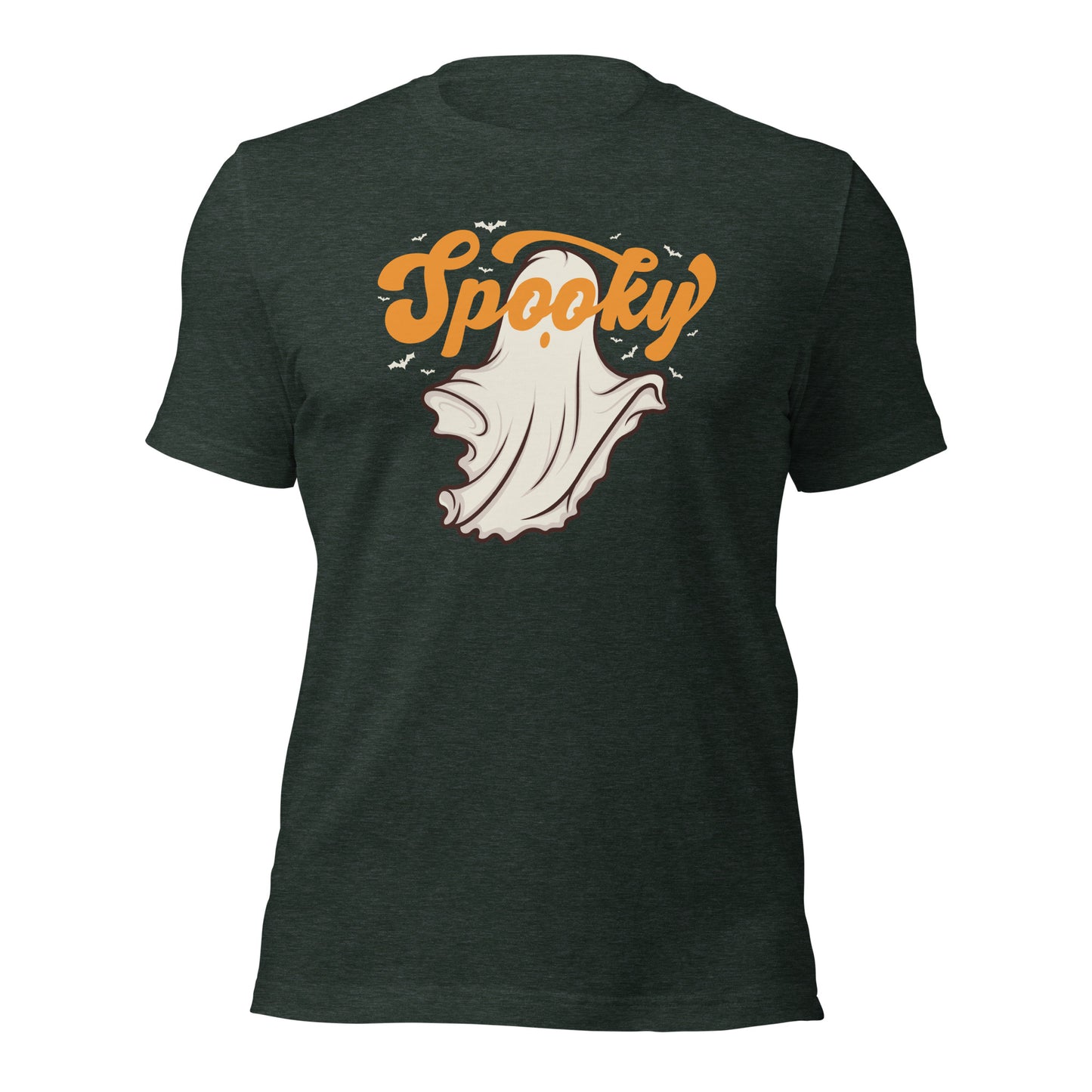 Spooky Ghost Halloween Creepy Boo Unisex Dark Shirt