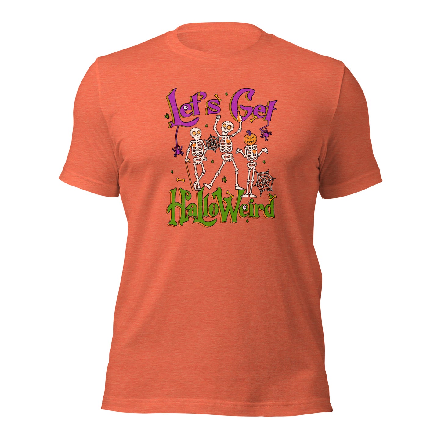 Let's Get HalloWeird Halloween Party Trick or Treat Unisex Light Shirt