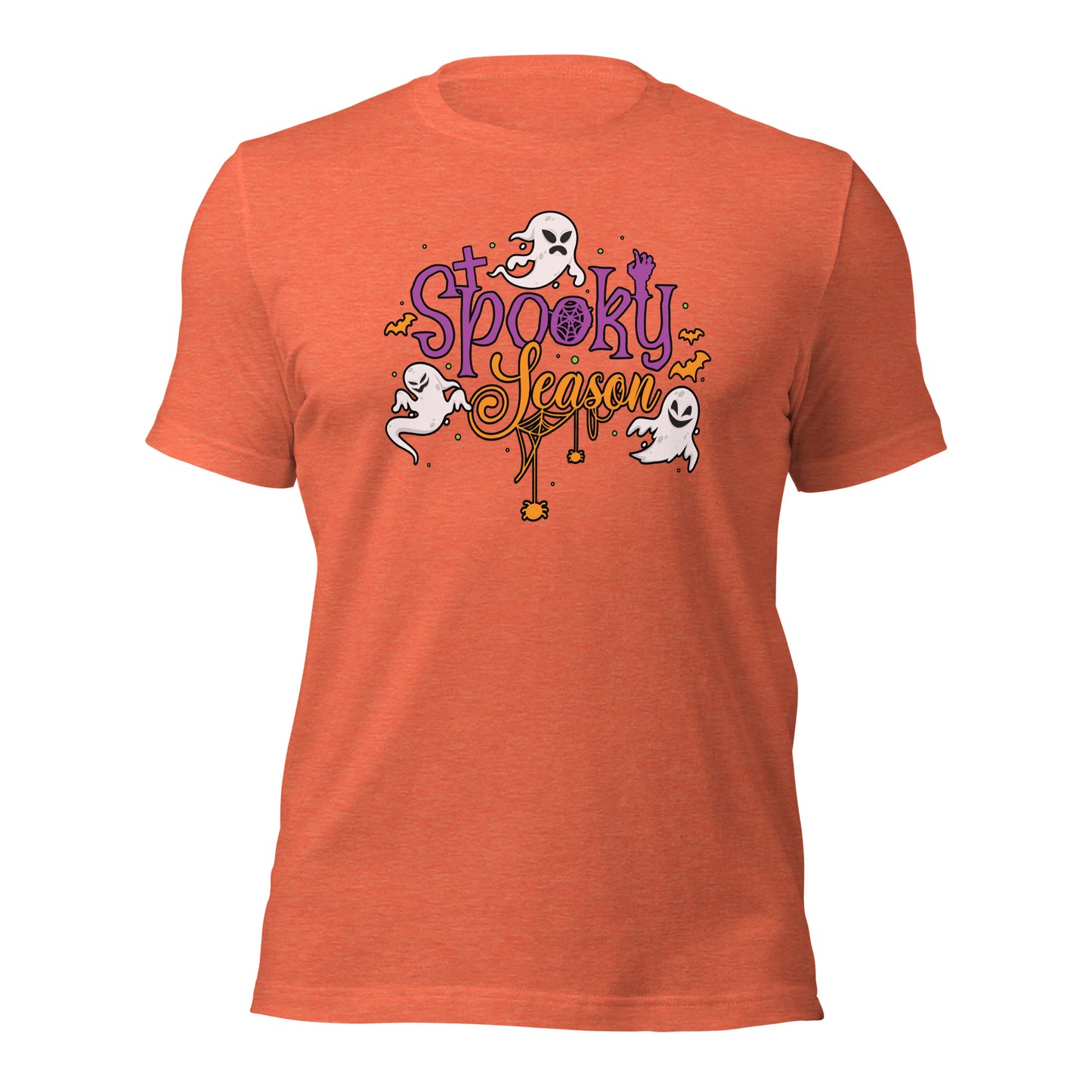 Spooky Season Happy Ghoulish Spooky Vibes Unisex Light Shirt