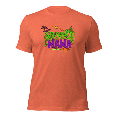 Halloween Spooky Mama Mysterious Mother Haunted Mom Light Tee