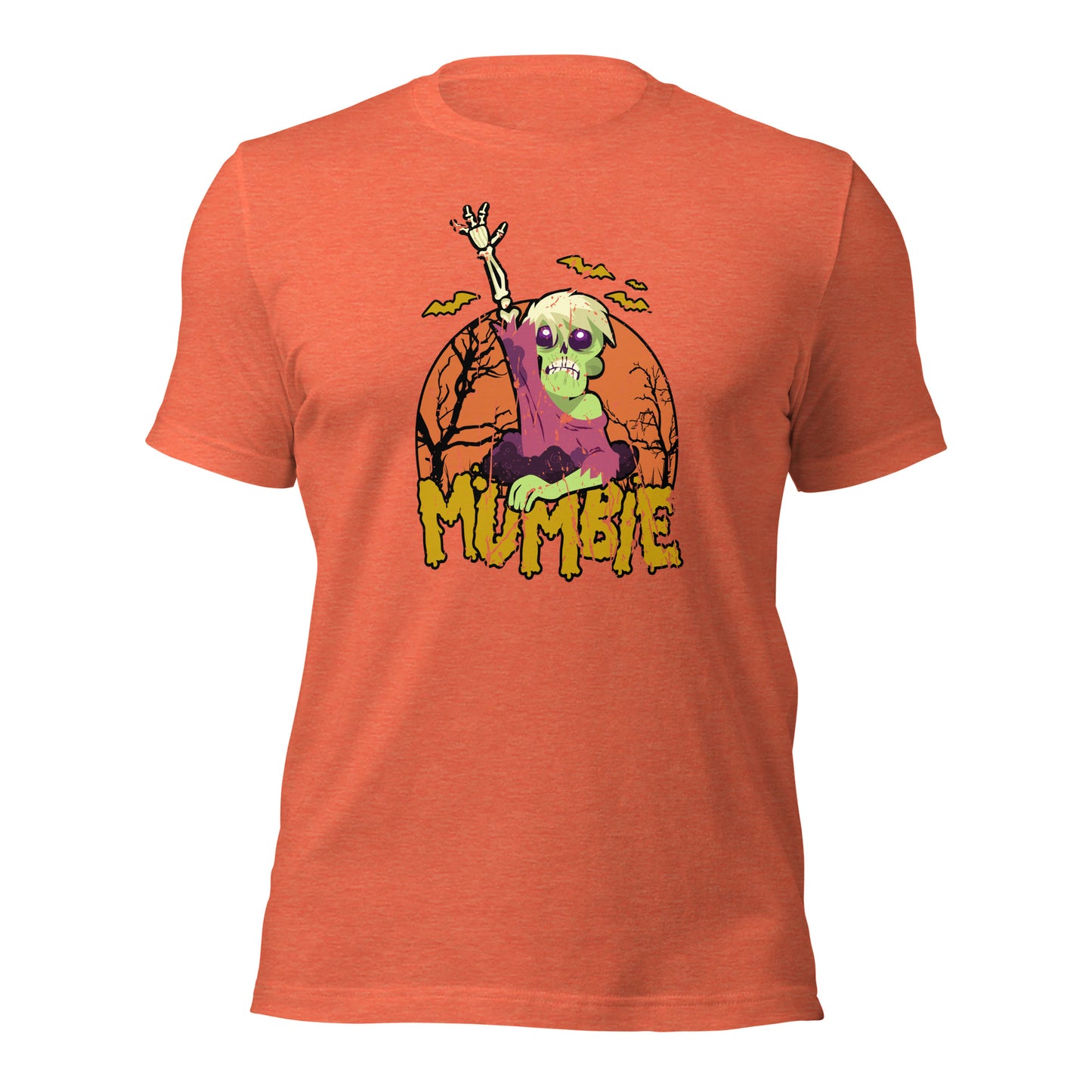 Funny Mommy Halloween Gift Mumbie Unisex Light T-Shirt