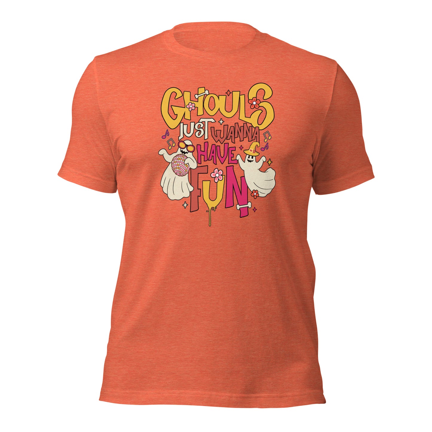 Ghouls Just Wanna Have Fun Party Ghost Halloween Unisex Light Shirt