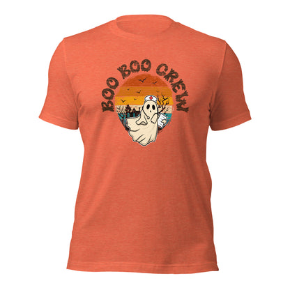 Boo Boo Crew Nurse Doctor Halloween Unisex Light Shirt