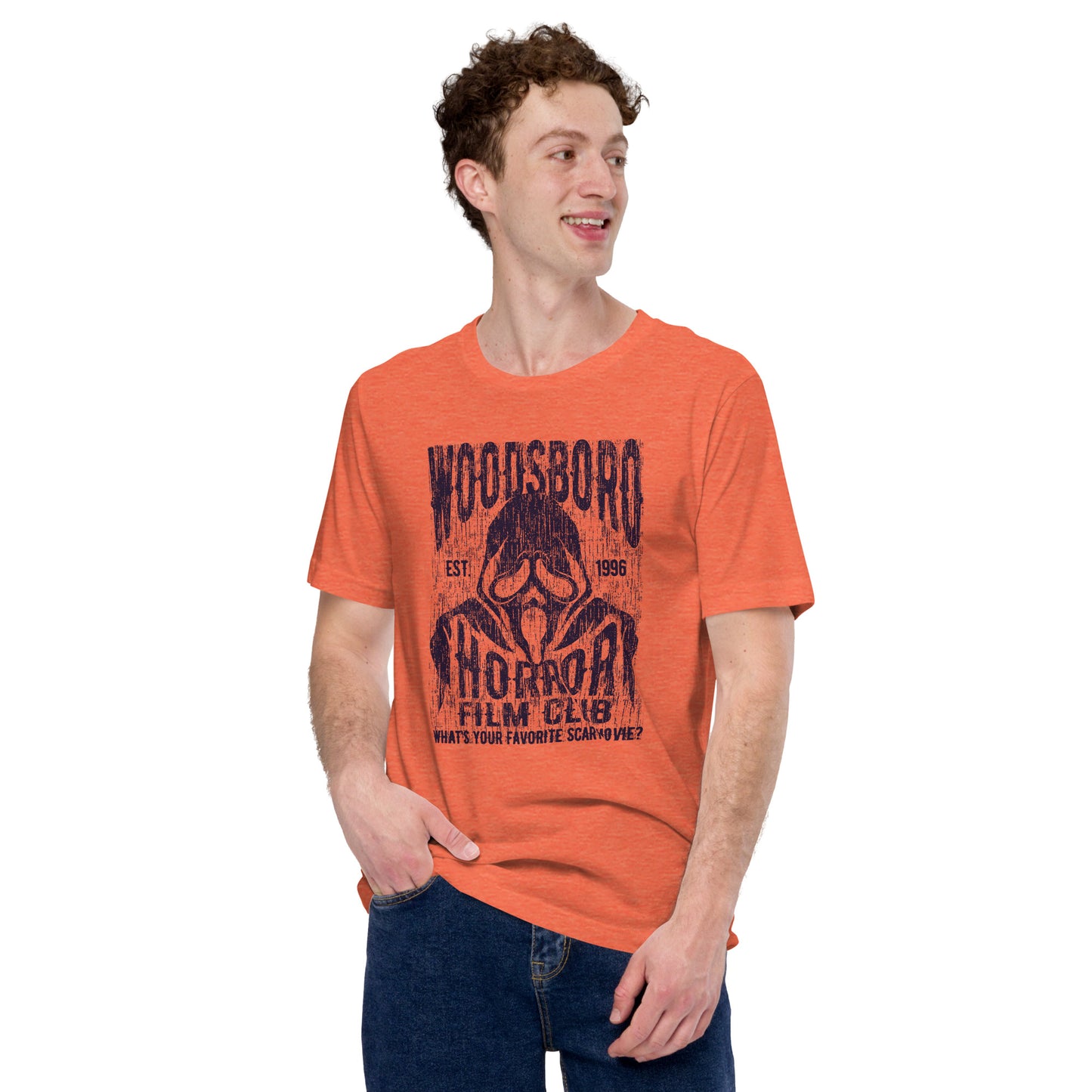 Woodsboro Horror Film Club Movie Lover Halloween Light Shirt