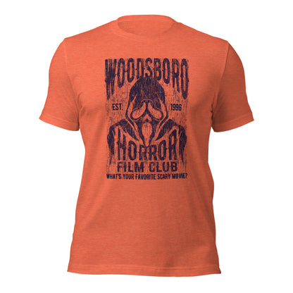 Woodsboro Horror Film Club Movie Lover Halloween Light Shirt