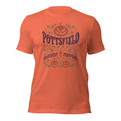 Pottsfield Harvest Festival Pumpkin Season Unisex Light Shirt