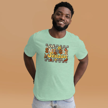 Snuggle Season Cozy Season Autumn Thanksgiving Unisex Light Shirt