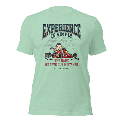 Mechanic Tee Experience Is Simply The Name We Gave Our Mistakes Unisex Light Shirt