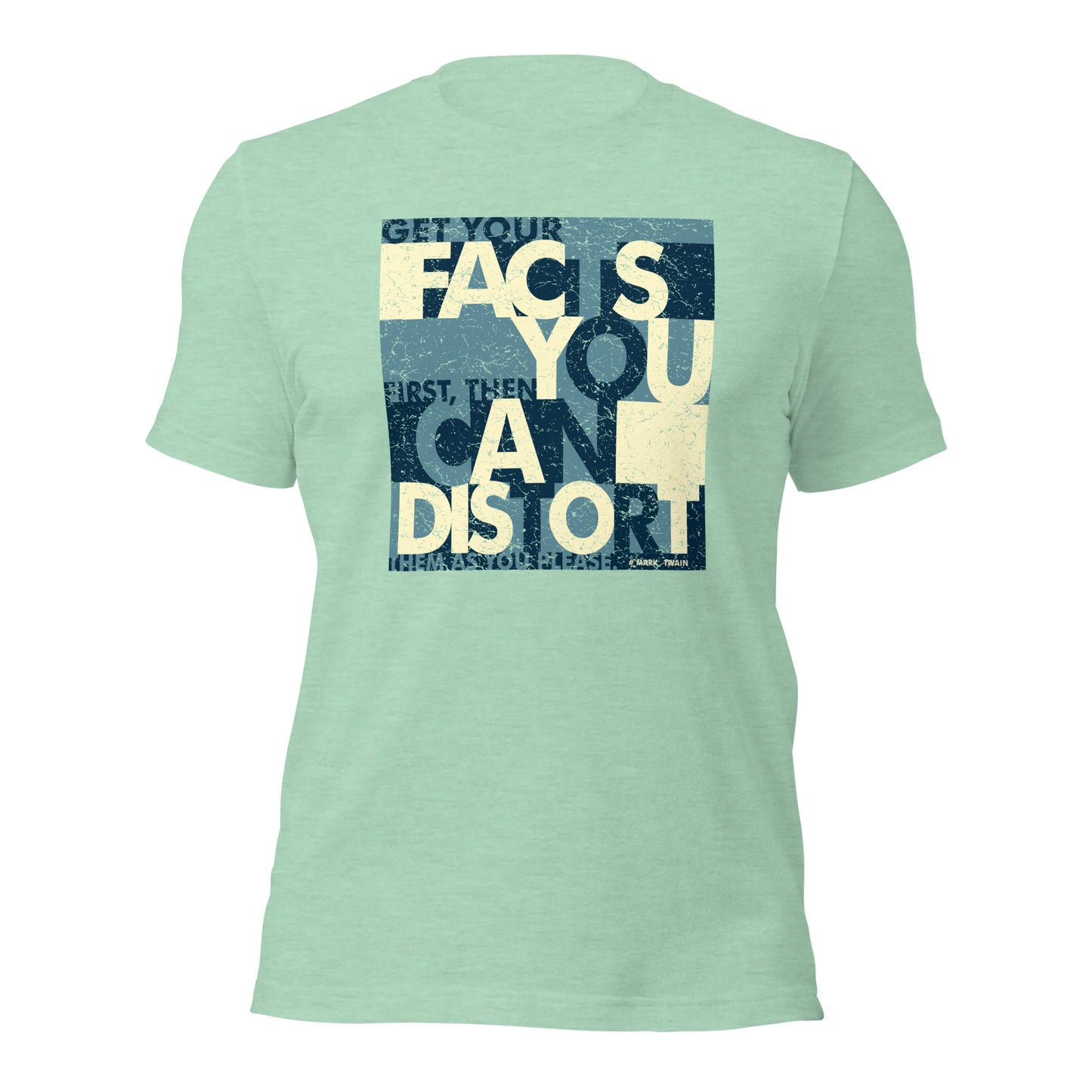 Get Your Facts Journalism Gift Vintage Unisex Light Tee