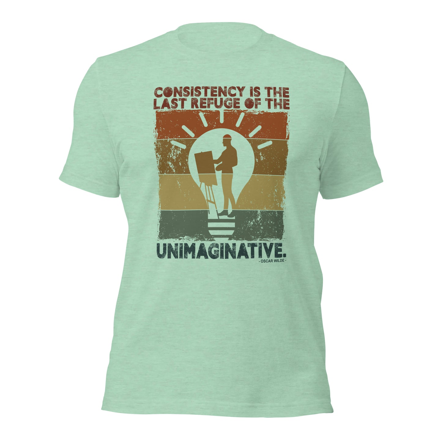 Painter Consistency Is The Last Refuge Of The Unimaginative Unisex Light Shirt