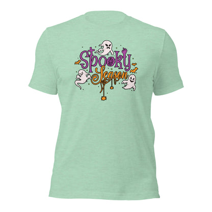 Spooky Season Happy Ghoulish Spooky Vibes Unisex Light Shirt