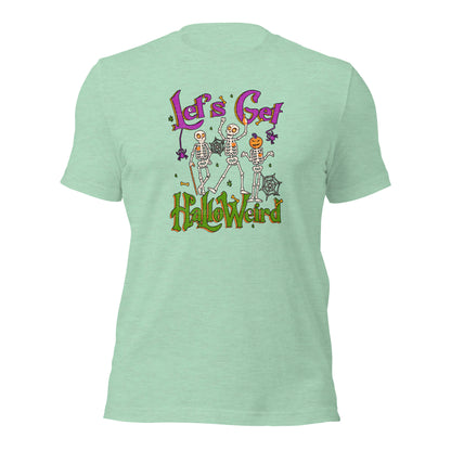 Let's Get HalloWeird Halloween Party Trick or Treat Unisex Light Shirt