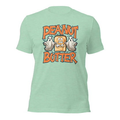 Halloween Peanut Butter Ghost & Butter Spooky Season Unisex Light Tee