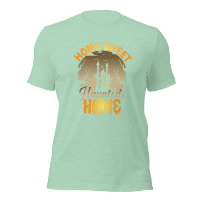 Home Sweet Haunted Home Real Estate Halloween Unisex Light Shirt