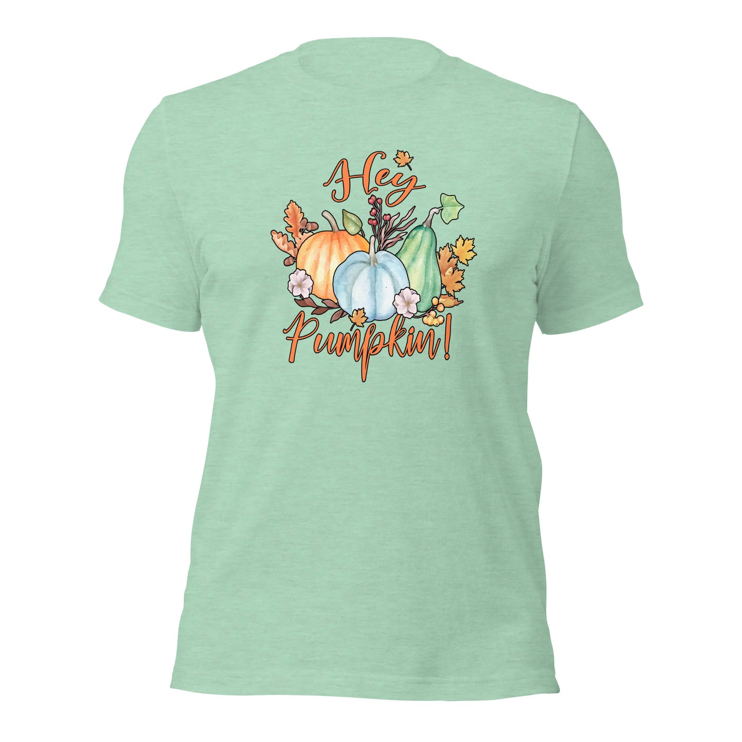 Hey Pumpkin Fall Thanksgiving Patch Unisex Light Shirt