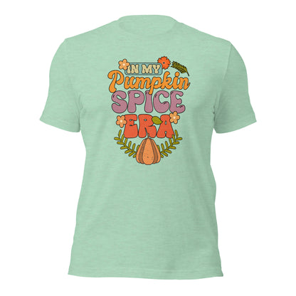 In My Pumpkin Spice Era Thanksgiving Humor Unisex Light Shirt