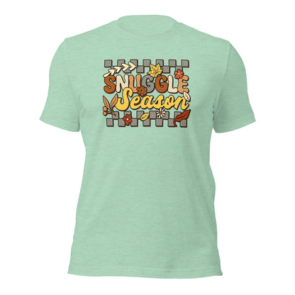 Snuggle Season Cozy Season Autumn Thanksgiving Unisex Light Shirt