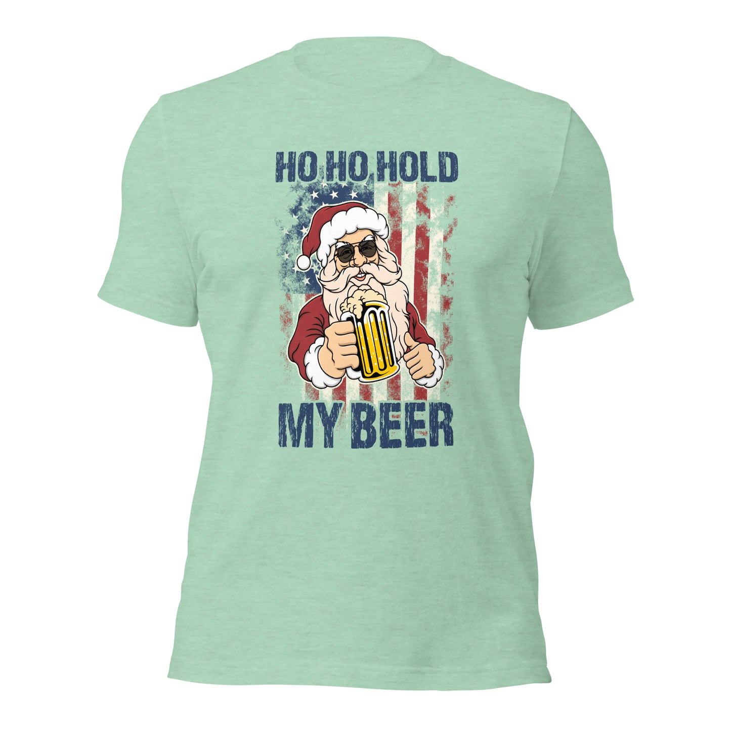 Ho Ho Hold My Beer Christmas In July Light Shirt