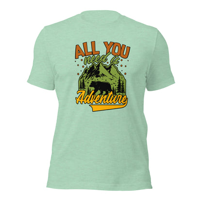 Valentines Day All You Need Is Adventure Unisex Light Shirt