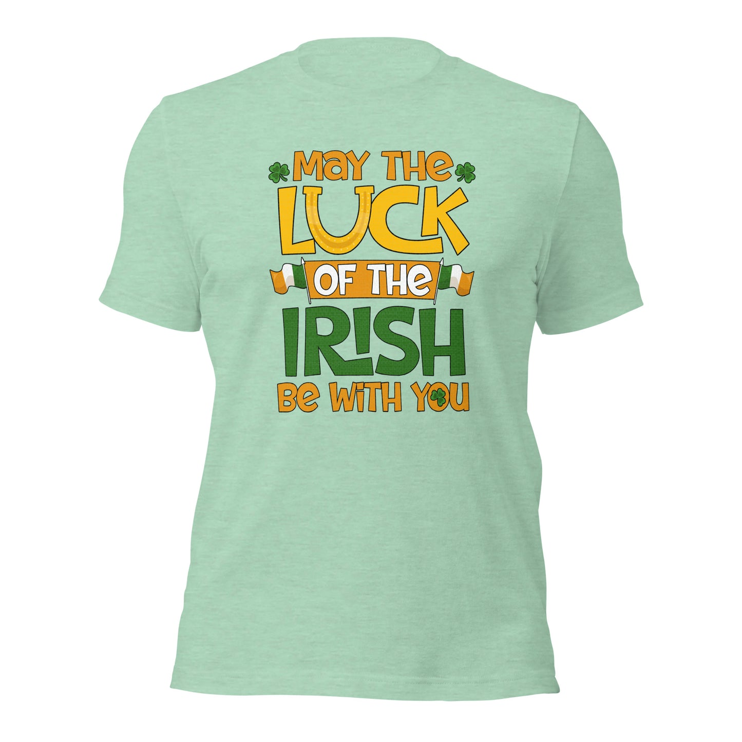 May The Luck Of The Irish Be With You St. Patricks Day Shenanigans Unisex Light T-Shirt