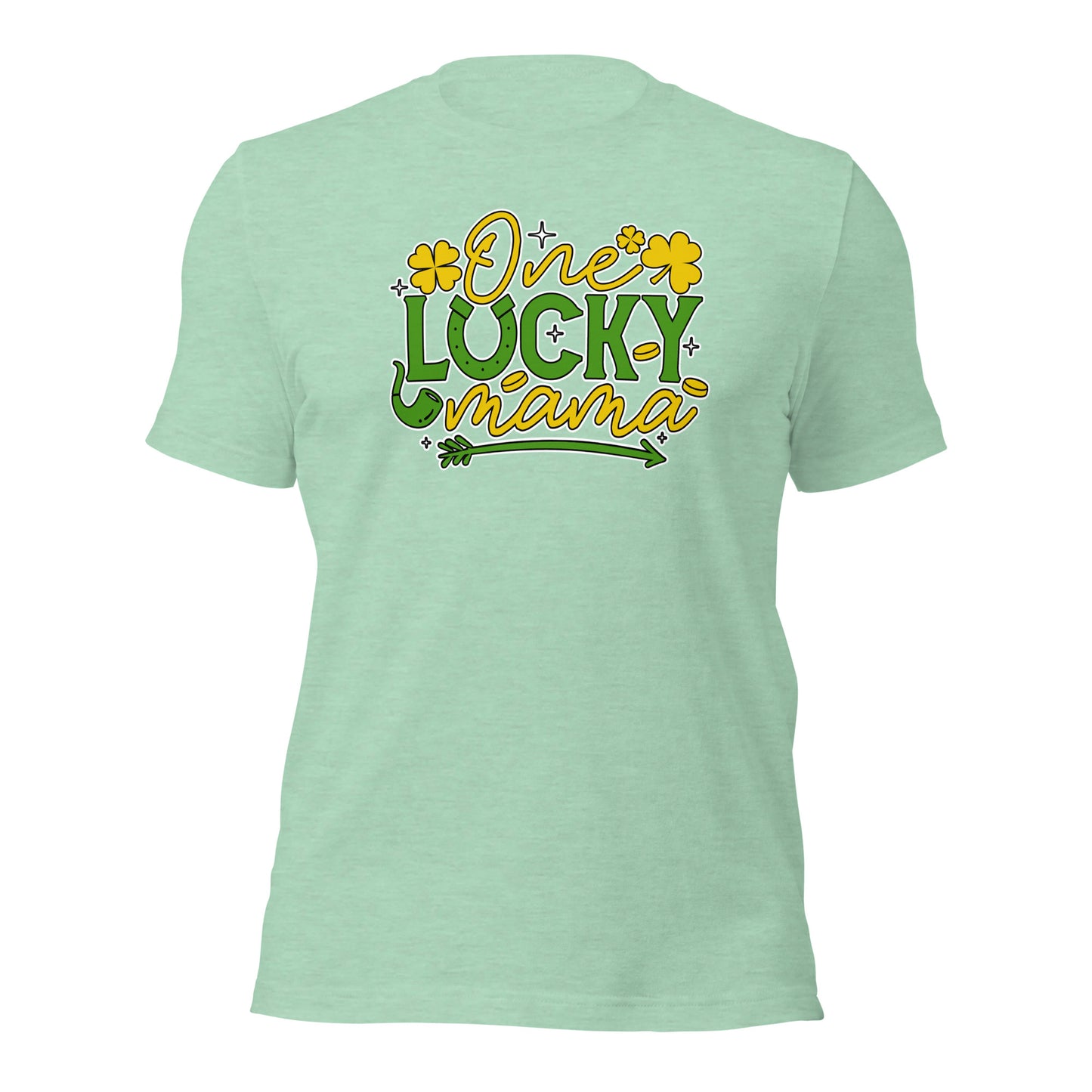 One Lucky Mama St. Pattys Lucky Day Unisex Light Shirt