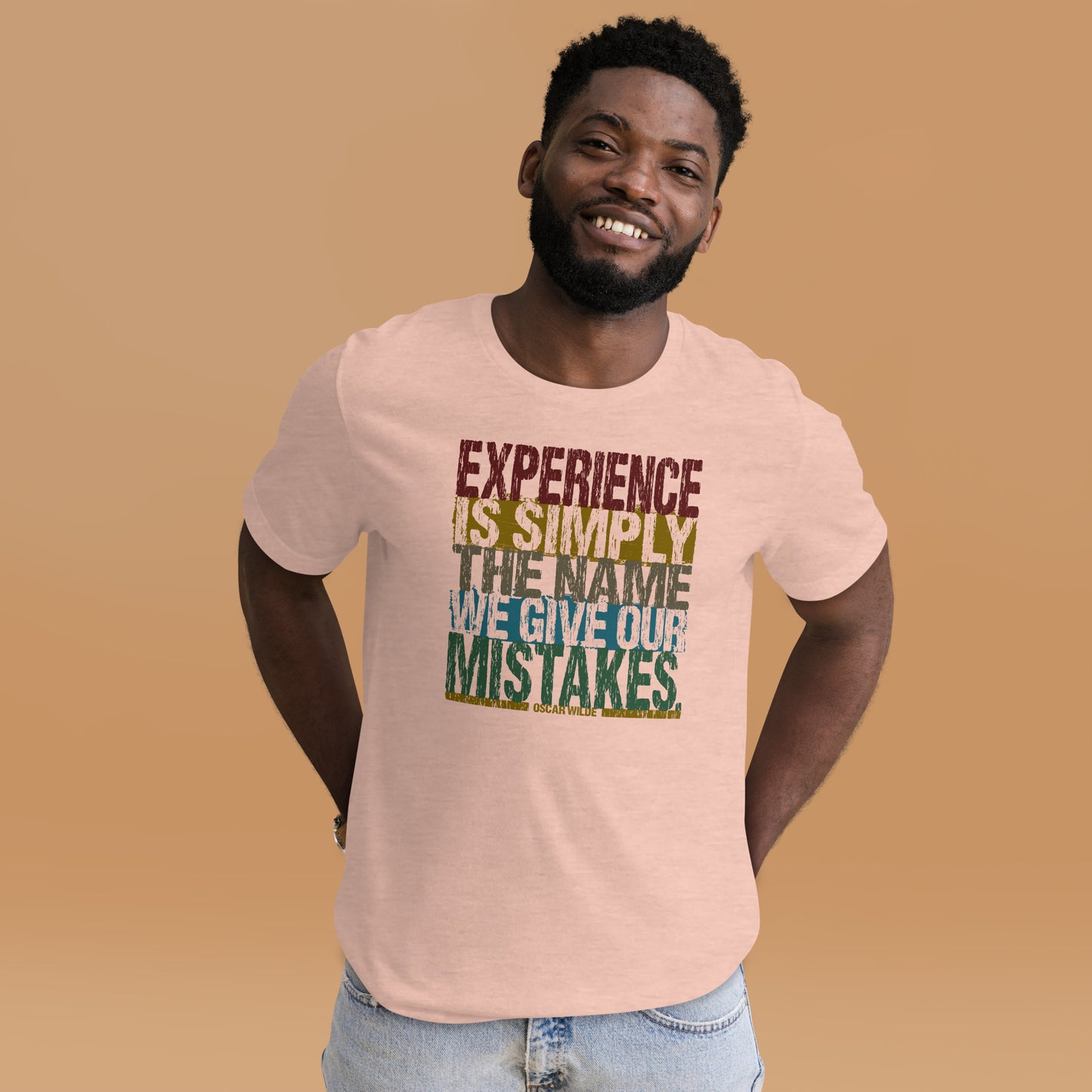 Experience Is Simply The Name We Gave Our Mistakes Personal Growth Unisex Light Shirt