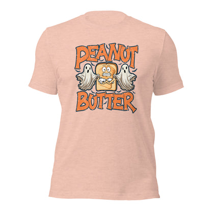 Halloween Peanut Butter Ghost & Butter Spooky Season Unisex Light Tee