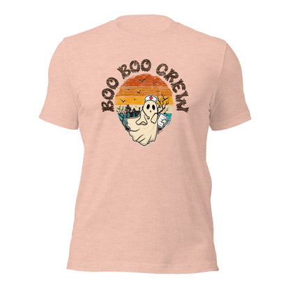 Boo Boo Crew Nurse Doctor Halloween Unisex Light Shirt